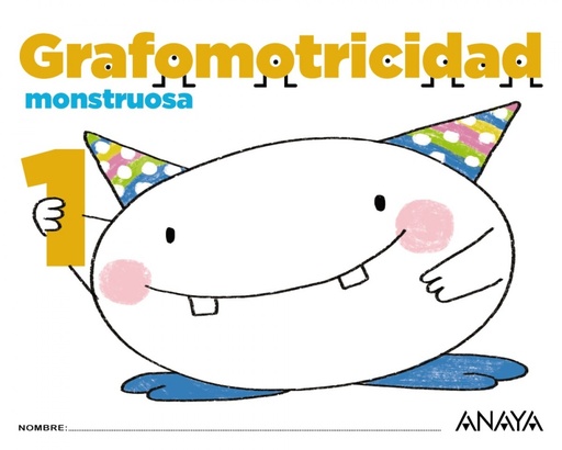 [9788469829844] Grafomotricidad monstruosa 3 años