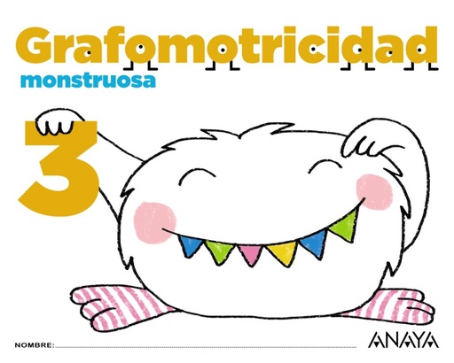 [9788469829868] GRAFOMOTRICIDAD MONSTRUOSA 5 AÑOS