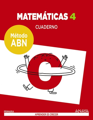 [9788469829462] CUADERNO 4 MATEMÁTICAS ABN 4ºPRIMARIA