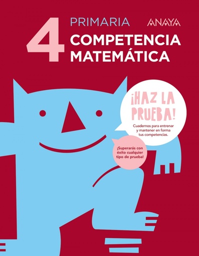 [9788469831366] CUADERNO COMPETENCIA MATEMÁTICA 4