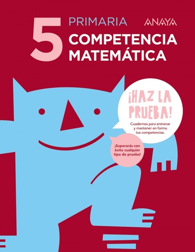 [9788469831373] CUADERNO COMPETENCIA MATEMÁTICA 5