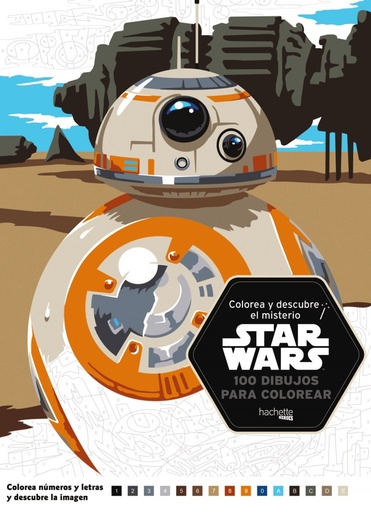 [9788416857357] Colorea y descubre el misterio de Star Wars