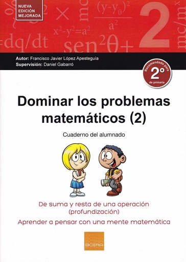 [9788416680160] DOMINAR LOS PROBLEMAS MATEMÁTICOS 2º PRIMARIA