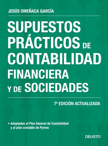 [9788423428014] SUPUESTOS PRACTICOS DE CONTABILIDAD FINANCIERA Y D