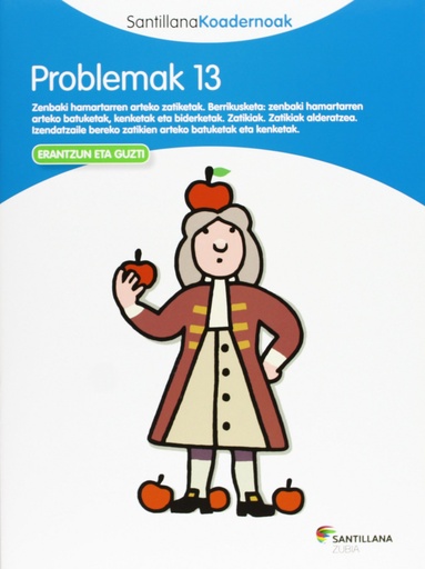 [9788498943634] Problemak 13.Koadernoak matematikako