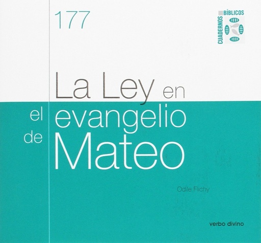 [9788490733110] LA LEY EN EL EVANGELIO DE MATEO