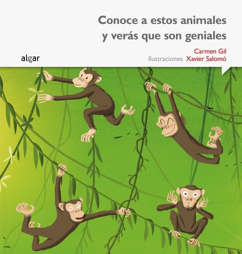 [9788498457421] CONOCE A ESTOS ANIMALES Y VERÁS QUE SON GENIALES.(IMPRENTA)