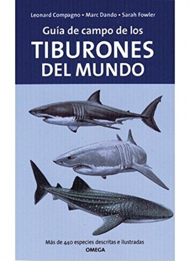 [9788428212526] GUÍA DE CAMPO DE LOS TIBURONES DEL MUNDO