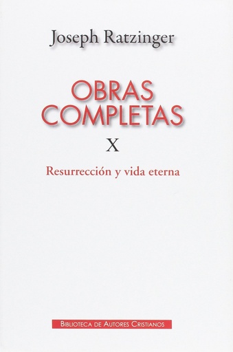 [9788422019657] OBRAS COMPLETAS X RATZINGER