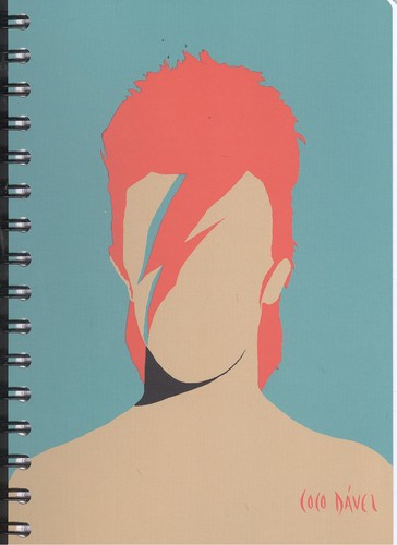 [8432715094753] CUADERNO A5 DAVID BOWIE