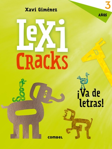 [9788491011613] LEXICRACKS ¡VA DE LETRAS! 3 AÑOS