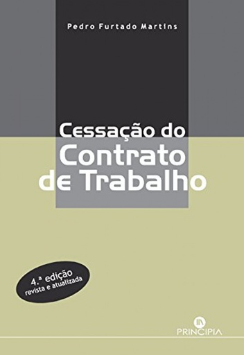 [9789897161650] CESSAÇÃO DO CONTRATO DE TRABALHO