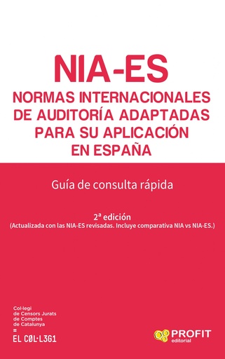 [9788416904716] NIA-ES. NORMAS INTERNACIONALES DE AUDITORÍA ADAPTADAS PARA SU APLICACIÓN EN ESPAÑA