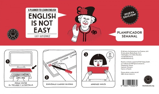 [9788417059279] ENGLISH IS NOT EASY:PLANIFICADOR SEMANAL