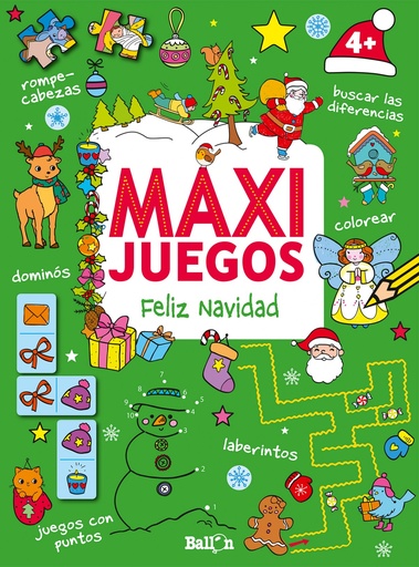 [9789463079563] MAXI JUEGOS FELIZ NAVIDAD