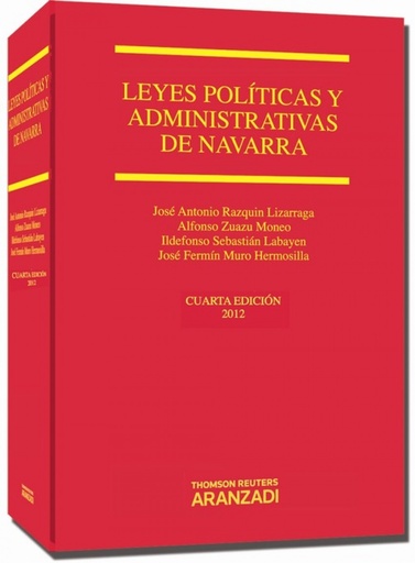 [9788499039763] Leyes Políticas y Administrativas de Navarra