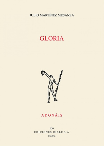 [9788432146688] Gloria (Premio Nacional de poesía 2017, España)