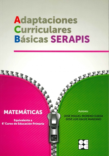 [9788478696048] MATEMATICAS 6 EP ADAPTACIONES CURRICULARES BASICAS SERAPIS