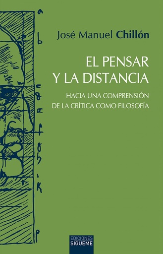 [9788430119462] El pensar y la distancia