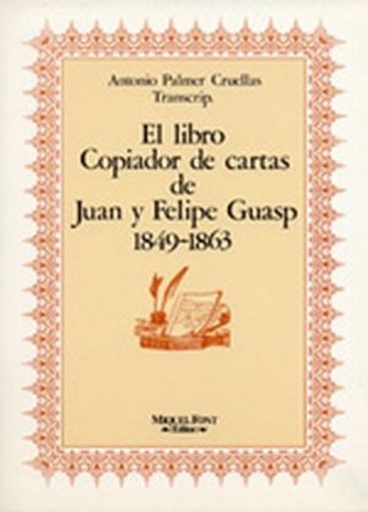 [9788486366100] LIBRO COPIADOR CARTAS J.GUASP