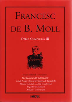 [9788427318038] OBRES COMPLETES 3. FRANCESC DE B.MOLL