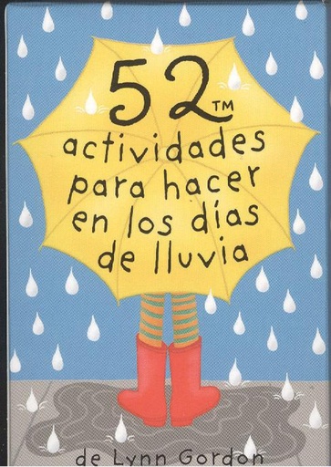 [9788868213046] BARAJA 52 ACTIVIDADES PARA HACER EN LOS DÍAS DE LLUVIA