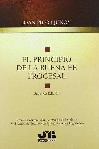 [9788494075117] El principio de la buena fe procesal