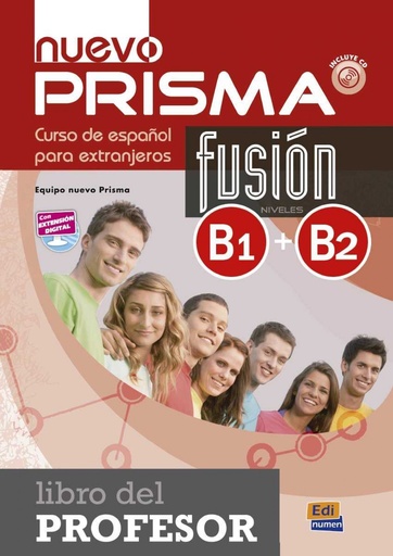 [9788498489057] NUEVO PRISMA FUSIÓN B1+B2 LIBRO PROFESOR