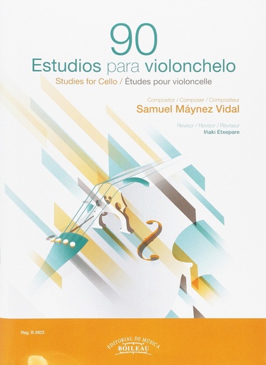 [9788417199005] 90 ESTUDIOS PARA VIOLONCHELO