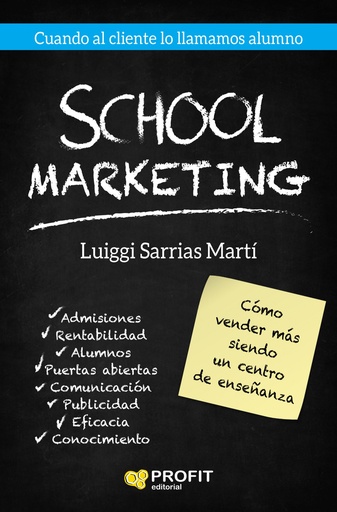 [9788417209087] SCHOOL MARKETING