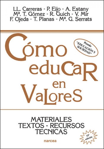 [9788427710993] COMO EDUCAR EN VALORES