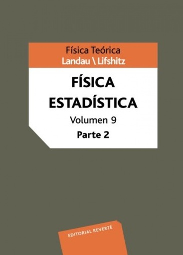 [9788429140781] FÍSICA ESTADÍSTICA