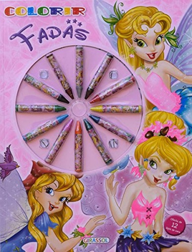 [9789896339241] COLORIR FADAS COM LAPIS DE CERA