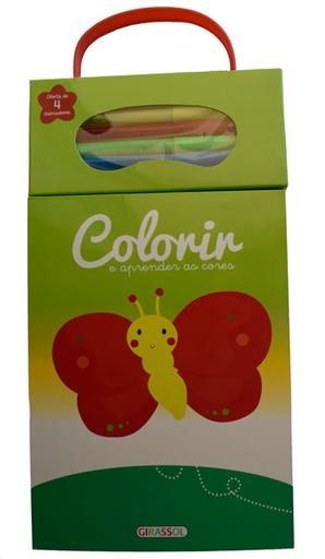 [9789896339265] COLORIR E APRENDER AS CORES-VERDE-BORBOLETA