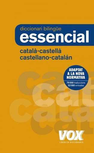 [9788499742717] DICCIONARI ESSENCIAL CATALÁ-CASTELLÀ/CASTELLANO-CATALÁN