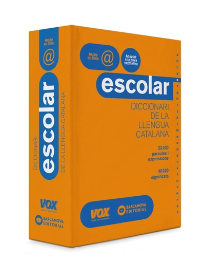 [9788499742830] DICCIONARI ESCOLAR DE LLENGUA CATALANA