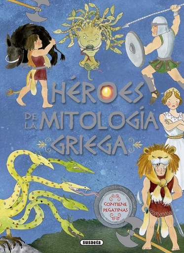 [9788467761863] HÉROES DE LA MITOLOGÍA GRIEGA CON PEGATINAS