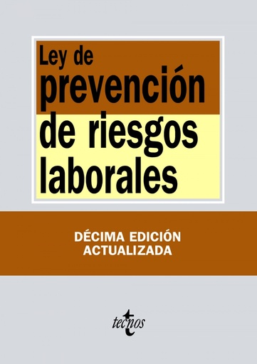 [9788430973729] LEY DE PREVENCIÓN DE RIESGOS LABORALES