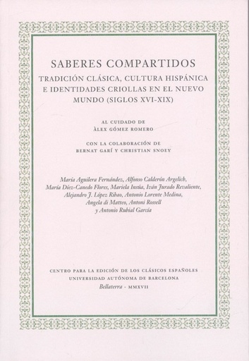 [9788469788295] SABERES COMPARTIDOS