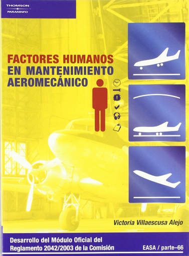 [9788428329323] Factores humanos en mantenimiento aerodinamico.