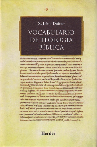 [9788425426414] VOCABULARIO DE TEOLOGÍA BÍBLICA