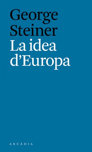 [9788494616334] LA IDEA D´EUROPA