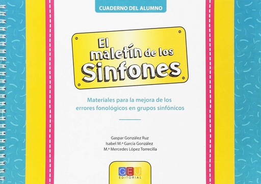 [9788416729807] Cuaderno del alumno del Maletín de los sinfones