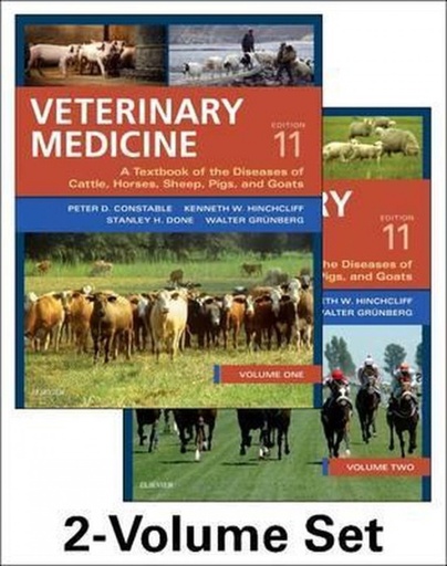 [9780702052460] VETERINARY MEDICINE.(TEXTBOOK DISEASES OF CATTLE.(2VOL)