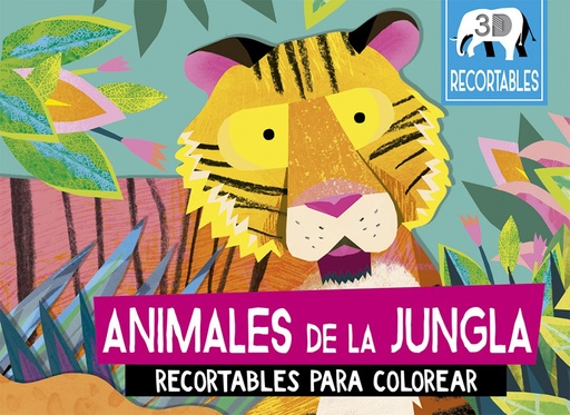 [9788491451679] ANIMALES DE LA JUNGLA (RECORTABLES 3D)