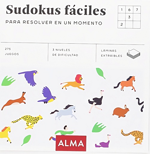 [9788415618980] SUDOKUS FACILES PARA RESOLVER EN UN MOMENTO