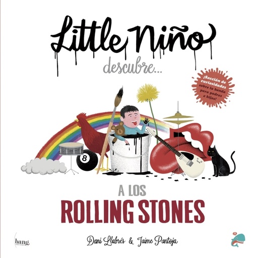 [9788417178185] LITTLE NIÑO DESCUBRE A LOS ROLLING STONES