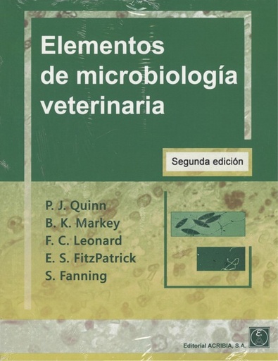 [9788420011868] ELEMENTOS DE MICROBIOLOGÍA VETERINARIA