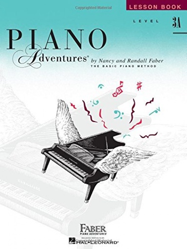 [9781616770877] PIANO ADVENTURES LEVEL A3 LESSON BOOK