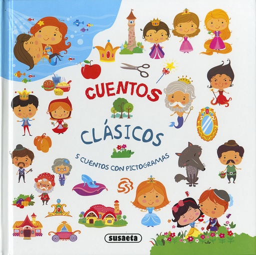 [9788467765328] CENICIENTA/BLANCANIEVES/CAPERUCITA ROJA/RAPUNZEL/LA SIRENITA